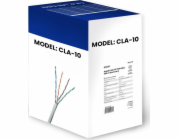 SAVIO CLA-10 UTP LAN kabel 100 Mb/s 305 m šedý vodič