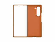 Samsung Ochranný kryt z veganské kůže pro Fold 6 Brown