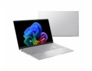 ASUS NTB Vivobook S 15 OLED (S5507QA-OLED001W), X1E-78-100, 15.6" 2880 x 1620, 32GB, 1TB SSD, Adreno, W11 Home, Silver