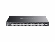 Switch TP-Link SG6654XHP 48x GLan s POE+, 6x 10G SFP+, 1440W, 19", Omáda SDN