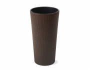 Hrnec Lamela Lilia 878-85, plast, O 25 cm, obj Hnědý