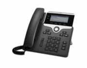 Cisco CP-7821-3PCC-K9=, VoIP telefon, 2line, 2x10/100, 3,5" displej, PoE - REFRESH