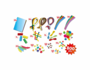 Lena Kreativní kufřík Jumbo zelený 800ks