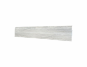 V soklové liště SG75F6 2200 x 75 x 24,5 mm; Šedá