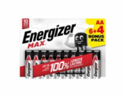 Baterie tužková alkalická Energizer MAX (vel. AA v blistru) 1