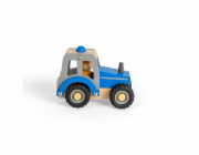Bigjigs Toys Traktor modrý