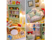 2Kids Toys miniatura domečku Rodinná síň