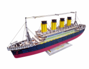 Woodcraft Dřevěné 3D puzzle Titanic