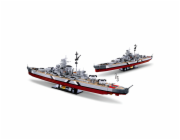 Sluban ModelBricks M38-B1102 Bitevní loď Bismarck 2v1
