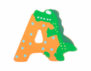 small foot Dřevěná abecedy 1ks - písmenko A