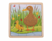 Bigjigs Toys puzzle Kačenka s káčátkem