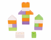 Bigjigs Baby Dřevěné Spojkostky Basic set