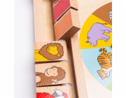 Bigjigs Toys Ruleta se zvířátky