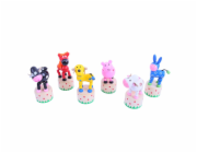 Bigjigs Toys Dřevěná mačkací zvířátka 1 ks