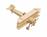 Woodcraft Dřevěné 3D puzzle Trojplošník P074