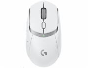 Logitech G G309 - Myš - hraní - optický - 6 tlačítka - bezdrátový - 2.4 GHz, Bluetooth - přijímač USB Logitech LIGHTSPEED - bílá