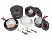 Sada nádobí Acra C22 camping set alluminium pro 3-4 osoby