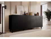 Komoda BARI 200x42x82 černá mat