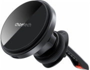 Magnetic car holder witch charger Choetech T204-F, 15W (black)