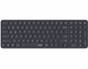 RAPOO Klávesnice E9310M, Bezdrátová 2.4GHz, Bluetooth, CZ/SK, černá