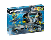 Řídící středisko Dr. Dronea Playmobil, TOP agenti, 100 dílků