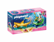 Král moří se žraločím kočárem Playmobil, Mořské akvárium, 19 dílků