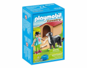 Švýcarský salašnický pes v boudě Playmobil, Statek, 7 dílků