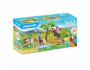 Výzva u řeky Playmobil, Spirit Riding Free, 78 dílků