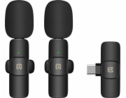 Bezdrátový mikrofon Puluz PU3151B Lavalier typ C