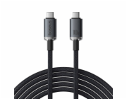 Rychlonabíjecí kabel Baseus Crystal Shine USB-C na USB-C 100W, 1,5m, 20Gb (černý)