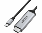 Unitek USB-C – HDMI kabel 1,8 m stříbrný (V1423A)