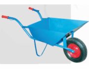 Stavební trakař AWTools 85 L modrý