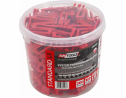 AWTools VYROVNÁVACÍ SYSTÉM OBKLADŮ STANDARDNÍ 3,0mm - 7-15mm - KLIPY 300ks. + KLÍN 100ks.