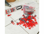 AWTools VYROVNÁVACÍ SYSTÉM DLAŽDICE LEVEL UP 6-17mm KLÍNY 150 ks. AW30368