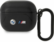 BMW BMA322PVTK kryt AirPods 3 gen black/black Leather Curved Line