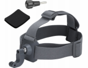 SunnyLife Head Mount Bracket Headband + 3D kulová hlava pro kamery Gopro Sjcam Xiaomi Dji Insta360 / Td672-gy