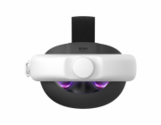 Kiwi Design Q31-SPCU řemínek na hlavu s 6400mAh baterií Meta Quest 3 bílý  VR brýle