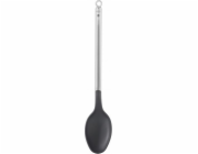 Lžíce Rosle Basic Line 32 cm, stříbrno-černá nerezová ocel