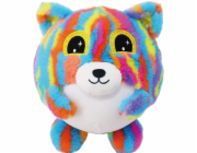 Nafukovací plyšový kamarád - Medvídek duhový 23 cm