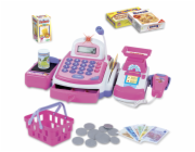 MOJE DOMÁCNOST - Pokladna s příslušenstvím - růžová