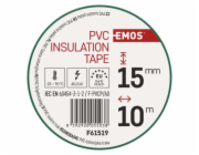 Izolační páska PVC 15mm / 10m zelená