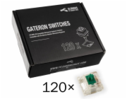 Glorious Gateron Green Switches, 120 ks