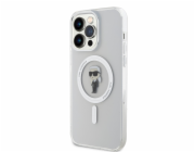 Karl Lagerfeld IML Ikonik MagSafe Zadní Kryt pro iPhone 15 Pro Max Transparent