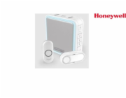 Honeywell Home DC915N bezdrátový zvonek Series 9, 200m, 8 melodií, přenosná základna, 2x tlačítko (jmenovka, design), bíílý
