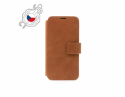 Kožené pouzdro typu kniha FIXED ProFit pro Apple  iPhone 7/8/SE (2020/2022), hnědé