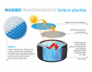Marimex Solární plachta modro-transparentní pro kruhové vířivé bazény s O hladiny 1,65 m (10400341)