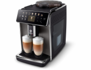 Saeco GranAroma SM6582/10 automatický kávovar, 1500 W, vestavěný mlýnek, 15 barů, dotykový displej, 6 profilů