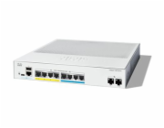 Cisco Catalyst 1300-8MGP-2X - Přepínač - L3 - řízený - 4 x Gigabit Ethernet + 4 x 100/1000/2.5G + 2 x 10 Gigabit SFP+ - Lze montovat do rozvaděče - PoE+ (120 W)