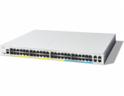 Cisco Catalyst 1300-48MGP-4X - Přepínač - L3 - řízený - 32 x 10/100/1000 (PoE+) + 16 x 2.5G (PoE+) + 4 x 10 Gigabit SFP+ - Lze montovat do rozvaděče - PoE+ (370 W)