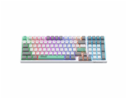 ONIKUMA G38 98 Keys USB Wired Mechanical Keyboard White